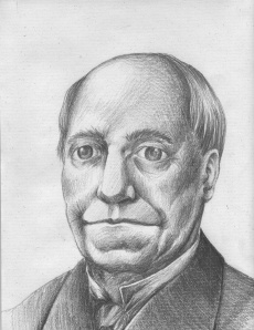 Portrait of Ferdinand Berthier by Brian Thuringer (c) RIT